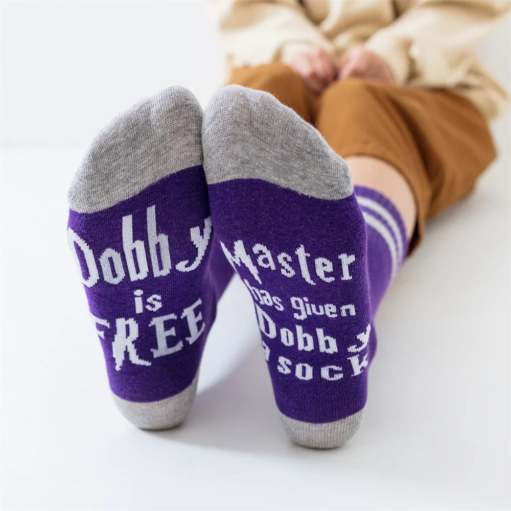 Calzini Dobby Cotton Letter – stocksocks™