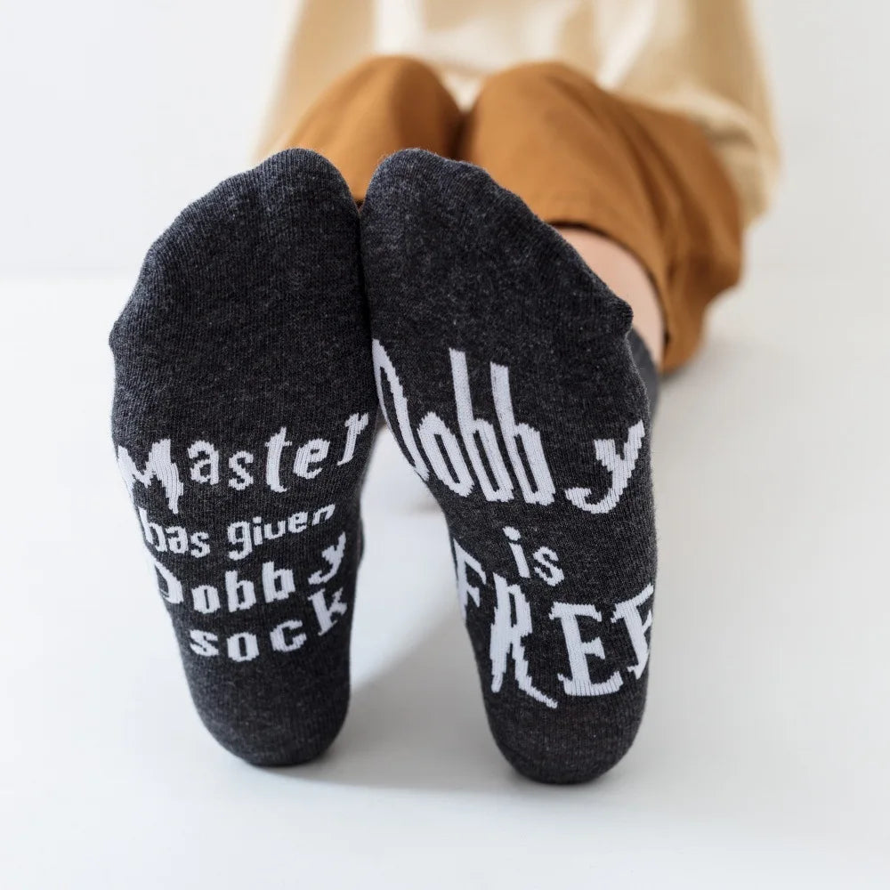 Calzini Dobby Cotton Letter – stocksocks™