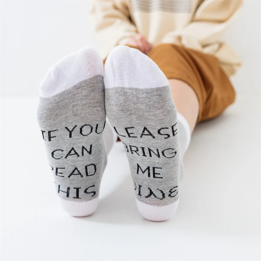 Calzini Dobby Cotton Letter – stocksocks™
